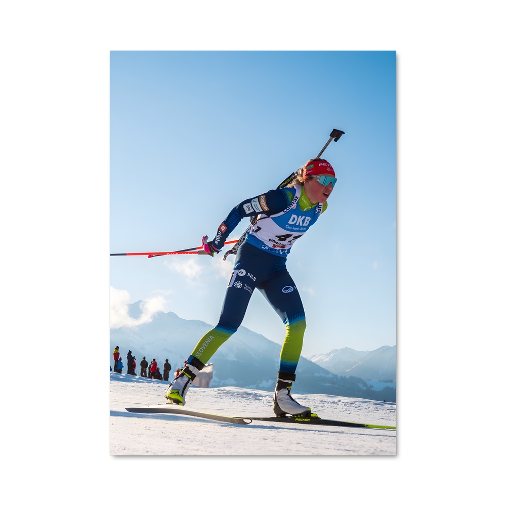Poster Ski au Soleil